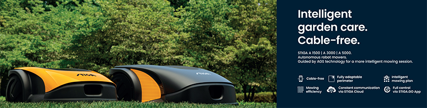 Stiga GPS Robotic Mowers
