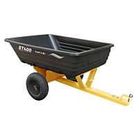 ST400 Tipping Poly Garden Trailer
