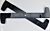 Mountfield/Stiga 108cm Winged Blade Set. (2 Blades). 182004370/0