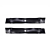 John Deere X130R/X155R Blade Set GX23227/GX23228